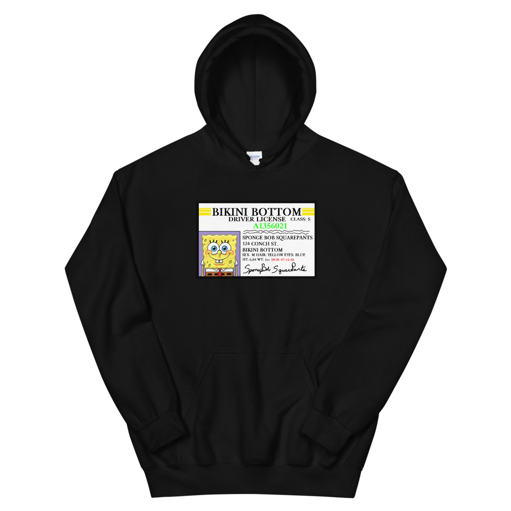 SpongeBob SquarePants ID Unisex Hoodie - Clothpedia