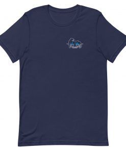 Santa Monica Airlines Natas Panther Short-Sleeve Unisex T-Shirt
