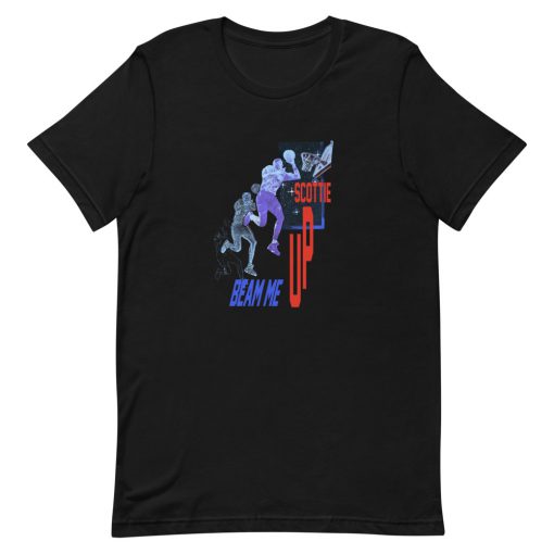 Vintage Beam Me Up Scottie Pippen Short-Sleeve Unisex T-Shirt