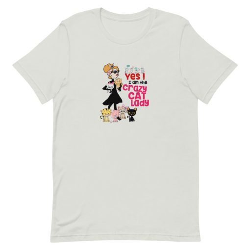 Yes I am the crazy cat lady Short-Sleeve Unisex T-Shirt