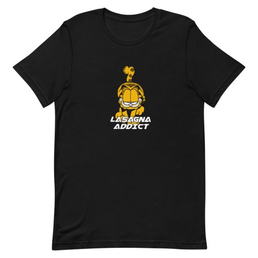 Garfield Lasagna Addict Short-Sleeve Unisex T-Shirt