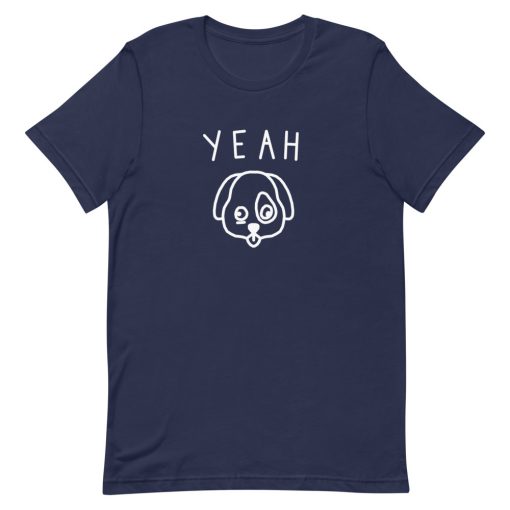 Yeah Dog Face Short-Sleeve Unisex T-Shirt