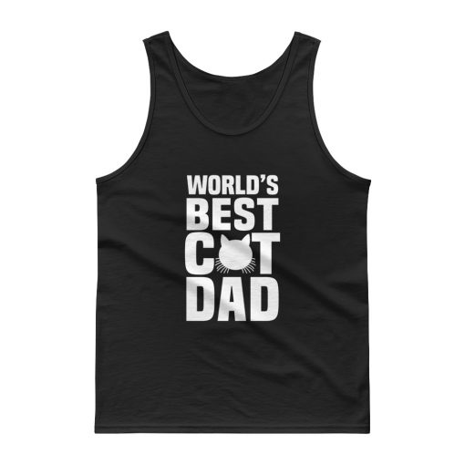Worlds Best Cat Dad Tank top