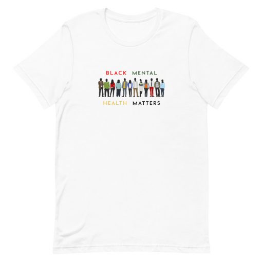 Black Mental Health Matters Short-Sleeve Unisex T-Shirt