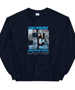 Luke Kuechly 59 Thanks For The Memories Unisex Sweatshirt