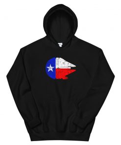 Texas Flag Millennium Falcon Unisex Hoodie