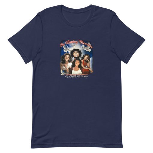 Whitney Houston In Loving Memory Short-Sleeve Unisex T-Shirt
