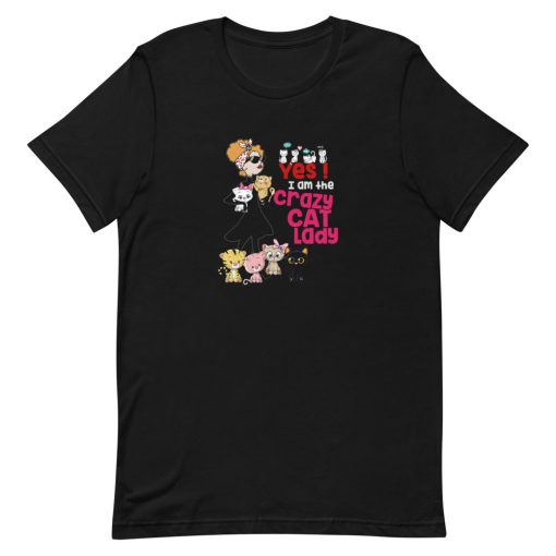 Yes,I am the crazy cat lady Short-Sleeve Unisex T-Shirt