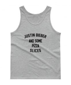 JUSTIN BIEBER and Some Pizza Slices Tank top