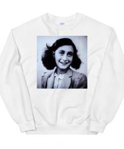 Anne Frank Meme Smile Sweatshirt
