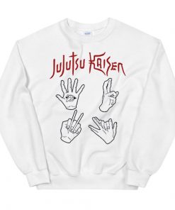 Hand Signs Jujutsu Kaisen Sweatshirt