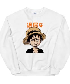 Anime Luffy Funny Face Sweatshirt