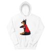 Doberman Tattoo I Heart Mom Hoodie