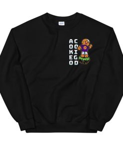 Streetwear Inspired Merch Acookiegod Two Side Print Sweatshirt