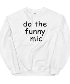 Classics Text Jschlatt Funny Mic Sweatshirt