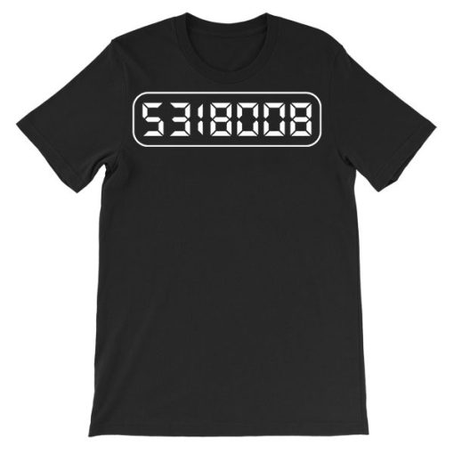 Funny Logo Calculator Boobs Shirt