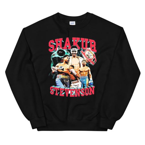 Bootleg Boxing Shakur Stevenson Merchandise Sweatshirt