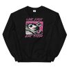 Live Fast Eat Trash Funny Raccoon Sweatshirt