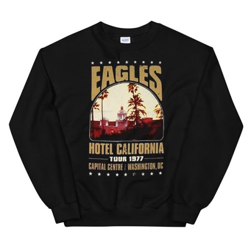 Vintage 1977 Eagles Concert Sweatshirt