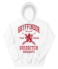 HarryPotter Quidditch Team Seeker Gryffindor Hoodie