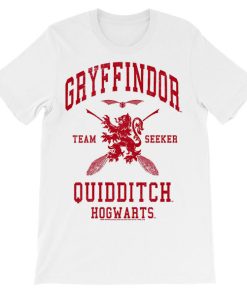 HarryPotter Quidditch Team Seeker Gryffindor Shirt