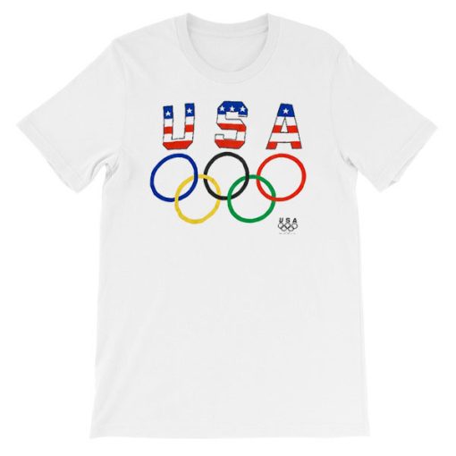 Team USA Vintage Olympics T Shirt
