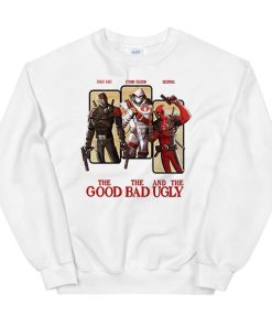 Deadpool the Good the Bad and the Ugly Snake Eyes Storm Shadow Sweatshirt