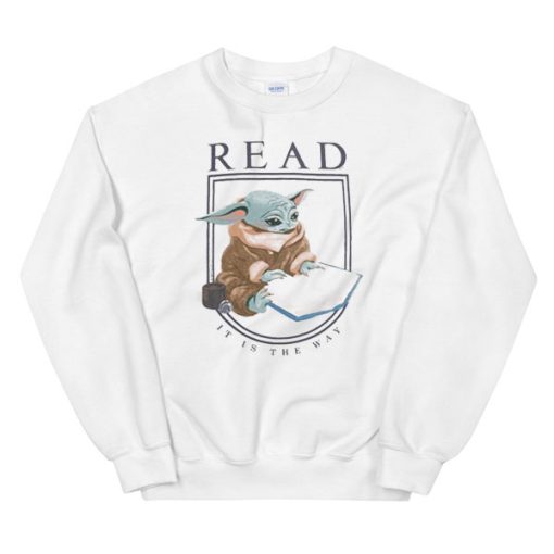 Funny University Yoda Read Sweatshirt