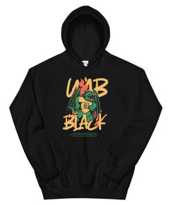 Dragon Letter Black Uab Hoodie