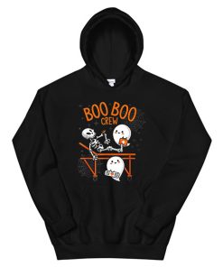 Funny Boo Boo Crew Halloween Nursing Hoodie