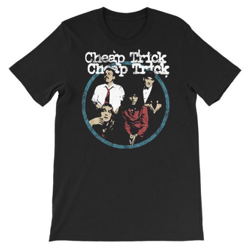 Band Black Adult Cheap Trick Shirt