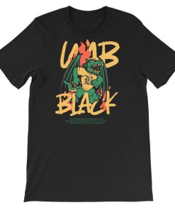 Dragon Letter Black Uab Shirts