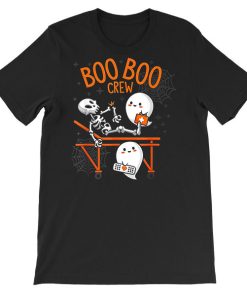 Funny Boo Boo Crew Halloween Nursing Shirts