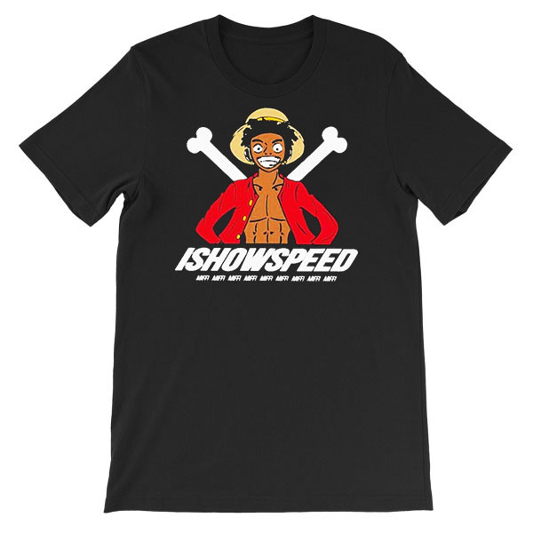 Logo Happy Luffy Ishowspeed Hoodie - Clothpedia