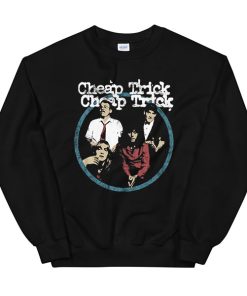 Band Black Adult Cheap Trick Sweatshirt