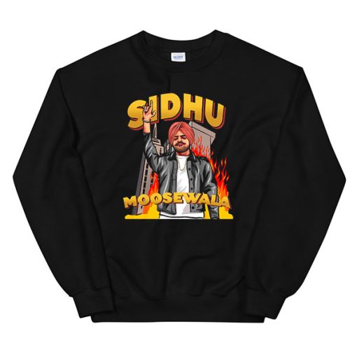 Building on Fire Sidhumoosewala Sweatshirt