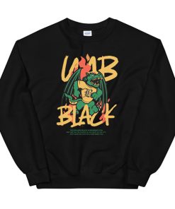 Dragon Letter Black Uab Sweatshirt