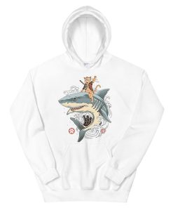 Funny Adventures of Cats and Sharks Hoodie