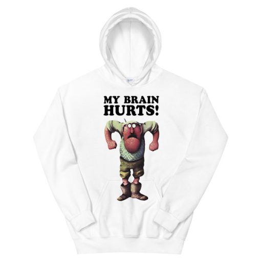 Funny Meme My Brain Hurts Monty Python Hoodie