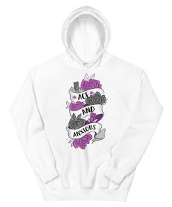 Lgbt Ace and Axious Asexual Hoodie