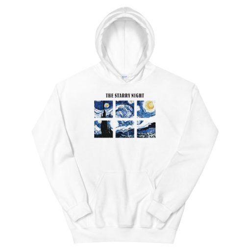 Vincent Van Gogh Painting Starry Night Hoodie