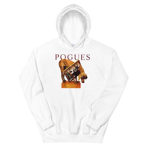 Vintage Dog the Best of the Pogues Hoodie