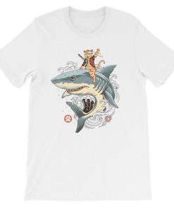 Funny Adventures of Cats and Sharks T Shirt