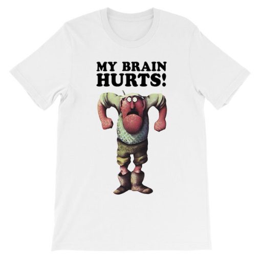 Funny Meme My Brain Hurts Monty Python T Shirt