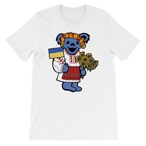 Ukraine Flag Grateful Dead Sunflower Shirt