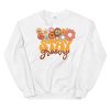 Retro Stay Groovy Preppy Summer Sweatshirt