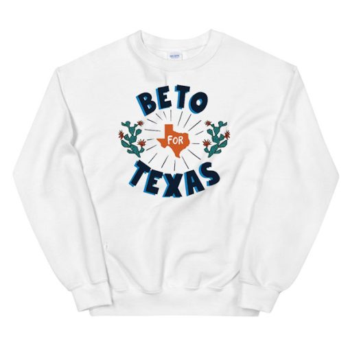 Vintage Cactus Tree Beto for Texas Sweatshirt