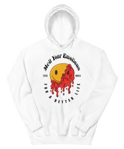 Cute Melt Your Emoji Feelings Chart Hoodie