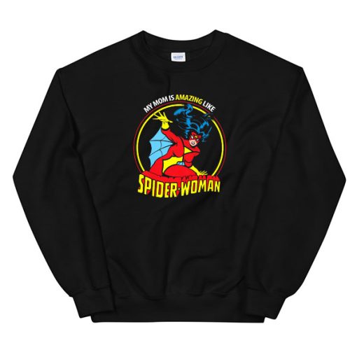 Amazing Mother's Superwoman Hero Sweatshirt