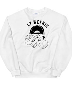 Squints Pop Culture L7 L Double Weenie Sweatshirt